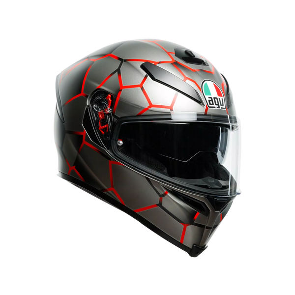 Agv K5 S MULTI ECE DOT - VULCANUM RED