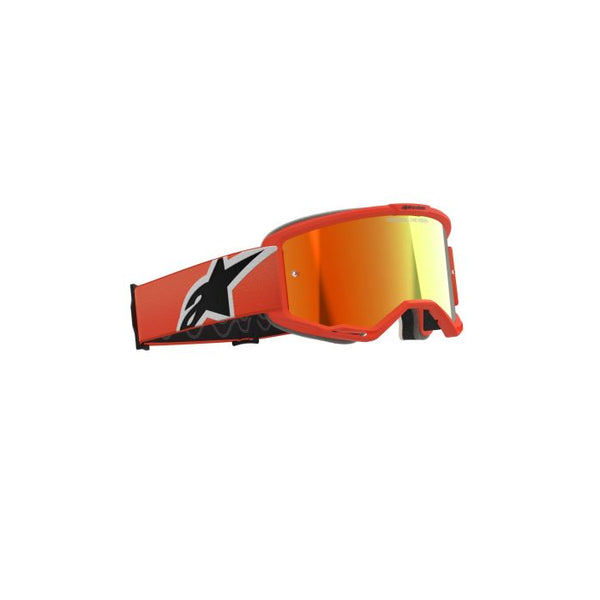 Alpinestars MX Goggle Vision 5 Corp Orange Mirror-Red