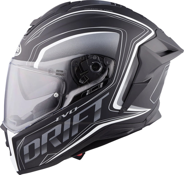 CABERG DRIFT EVO INTEGRA MATT BLACK/ANTHRACITE/WHITE