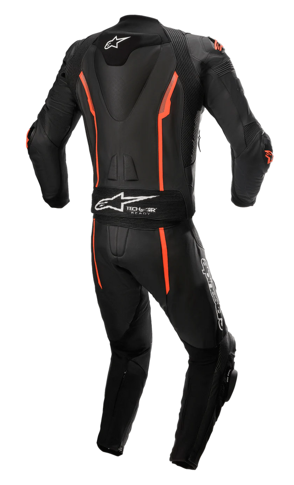 Alpinestars Missile V2 2-Piece Leather Suit Black/Red/Fluo