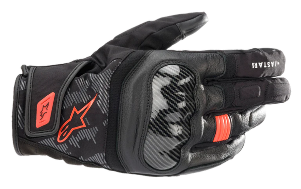 Alpinestars SMX Z Drystar Glove Red Fluo Black