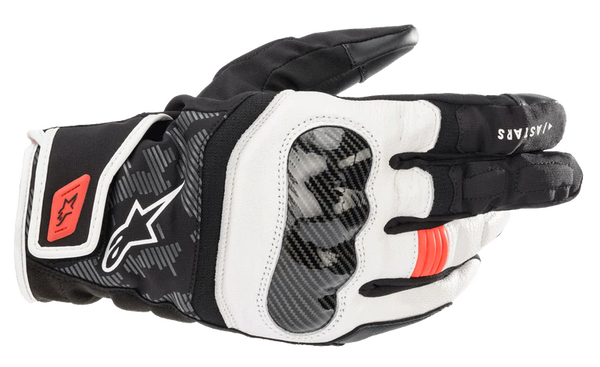 Alpinestars SMX Z Drystar Glove Red Fluo Black White