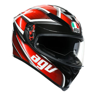 Agv K5 S MULTI ECE DOT - TEMPEST BLACK/RED