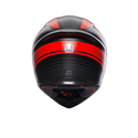 K1 AGV MULTI WARMUP MATT BLACK/RED