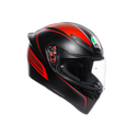 K1 AGV MULTI WARMUP MATT BLACK/RED