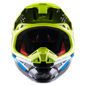 Alpinestars Supertech M8 Factory Helmet Black/Yellow Fluo/Blue Glossy