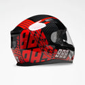 Voss 988 Moto-1 Echo Red Helmet