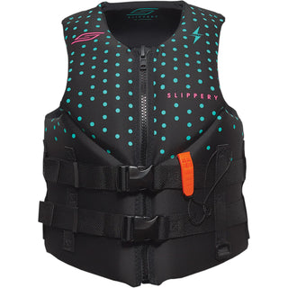 SLIPPERY VEST CE WM SURGE BK/MT