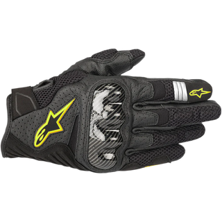 SMX-1 AIR V2 GLOVES BLK/YEL/FLOU M