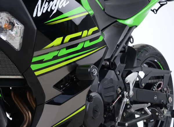 Aero Crash Protectors (Non-drill)- Kawasaki Ninja 250/400 '18- & Z400/ Z250 '19-, Z500 (Ninja) 2024