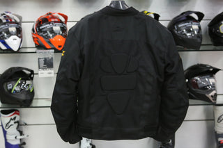 TEXTILE MESH JACKET BLACK