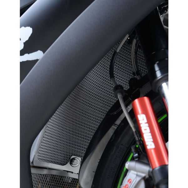 RADIATOR GUARD - BLACK - KAWASAKI ZX10R '08-