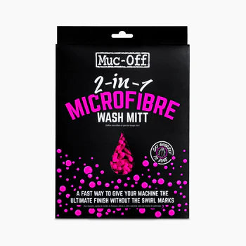 MUC OFF 2 N 1 MICROFIBRE WASH MITT