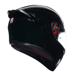 K1 AGV E2205 SOLID BLACK PAINTED S