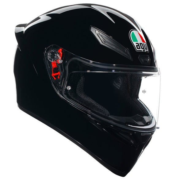 K1 AGV E2205 SOLID BLACK PAINTED S