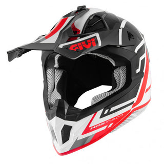 GIVI CROSS HELMET 70.1 F LOGIC Black/White/Red