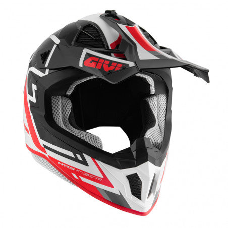 GIVI CROSS HELMET 70.1 F LOGIC Black/White/Red