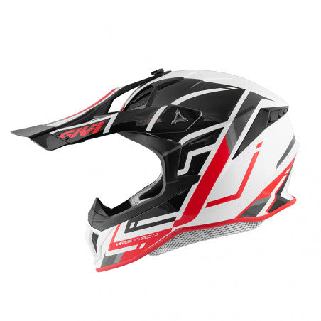 GIVI CROSS HELMET 70.1 F LOGIC Black/White/Red