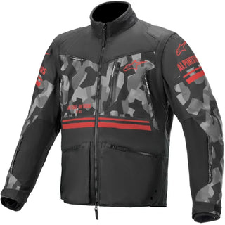 ALPINESTARS VENTURE R JACKET MUD GRAY CAMO RED FLUO