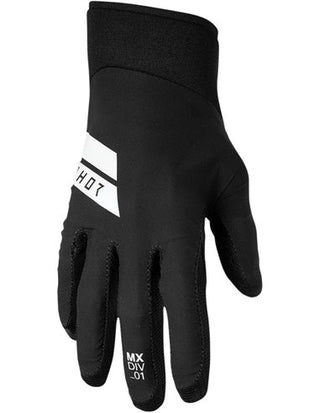 THOR GLOVE AGILE HERO BK/WH LG