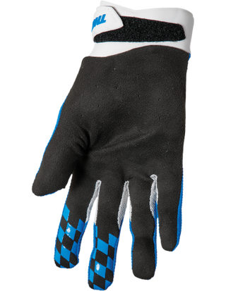 THOR GLOVE DRAFT BLUE/WHITE LG