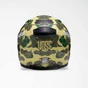 Voss 988 Moto-1 Green Camo Helmet