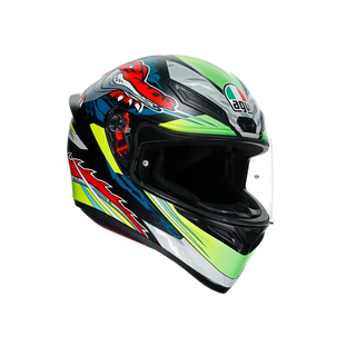 K1 AGV E2205 MULTI DUNDEE MATT LIME/RED