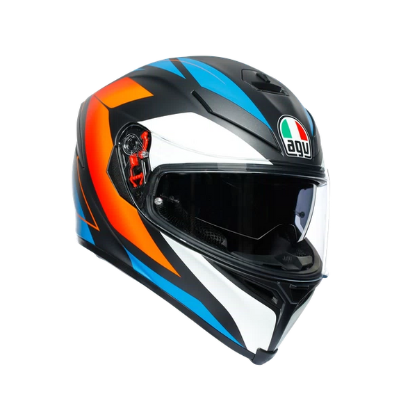 K5 S E2205 MULTI  CORE MATT BLCK/BLUE/ORANGE