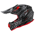 GIVI 60.1 Gloom Matt Black-Titanium-Red