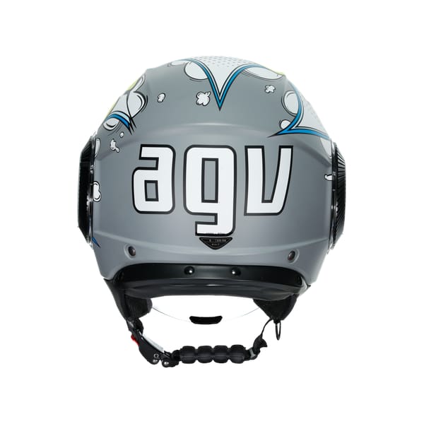 AGV Orbyt Vibes Matt Grey / Yellow