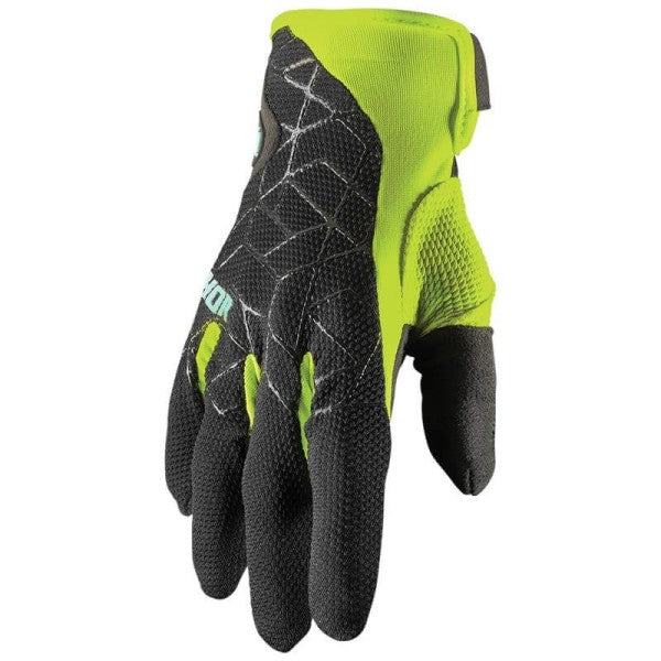 THOR GLOVE DRAFT BLACK/ACID XL