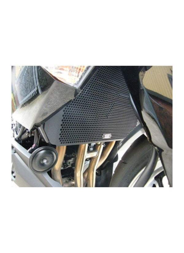 RADIATOR GUARD BLACK - KAWASAKI Z750 '07-