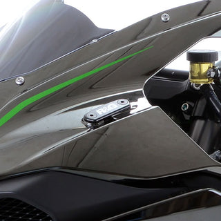 R&G Mirror Blanking Plates for Kawasaki Ninja H2 & H2R 2015-