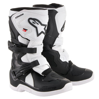 ALPINESTAR TECH 3S YOUTH BLACK WHITE- 3