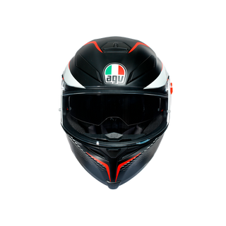 K5 S AGV E2205 MULTI THUNDER MATT BLACK/WHITE/RED