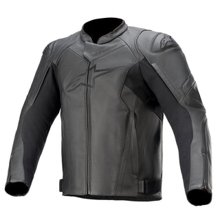 ALPINESTAR FASTER V2 LEATHER JACKET BLK-54