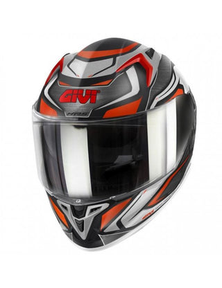 GIVI FULL-FACE HELMET 509 MATT BLACK/SIL/RED XL