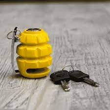 VOSS GRENADE DISC LOCK YELLOW