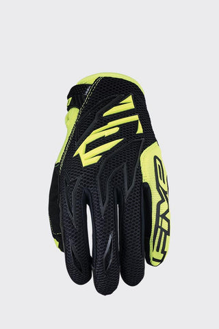 FIVE GLOVES MXF3 KID BLK/FLUO YEL L