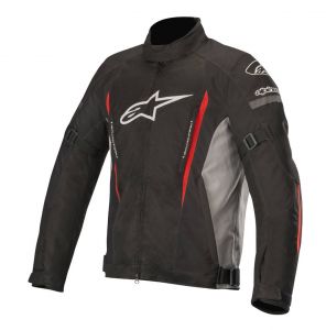 ALPINESTAR GUNNER V2 WP JACKET BLACK GRAY RED 4XL