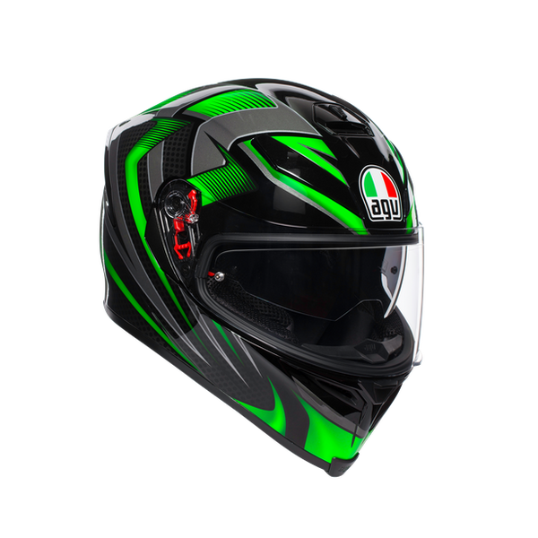 K5 S E2205 MULTI - HURRICANE 2.0 BLACK/GREEN XL