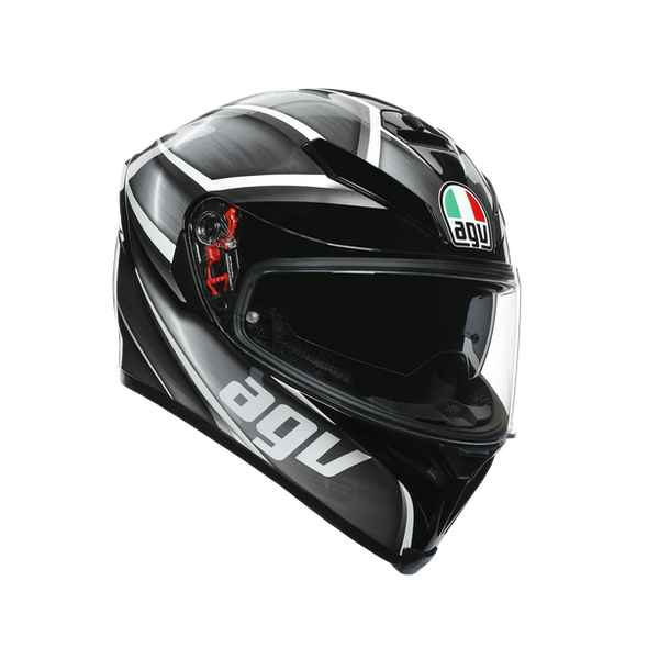 K5 S AGV E2205 MULTI MPLK TEMPEST BLK/SILVER-ML