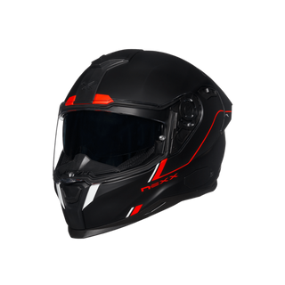 SX.100R FRENETIC HELMET RED/BLACK MT