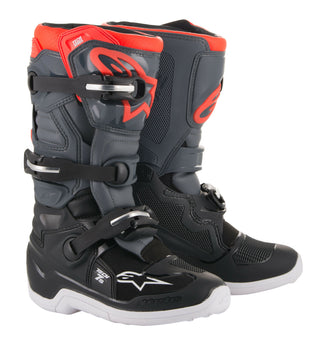 ALPINESTAR TECH 7 S BLK GRY RED-3