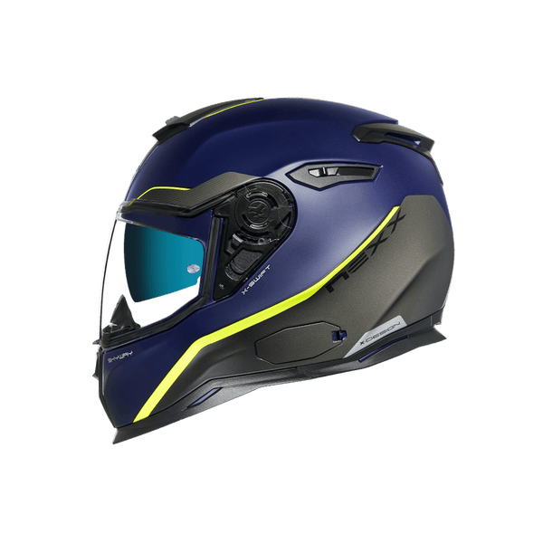 SX.100 SKYWAY HELMET BLUE/NEON MT